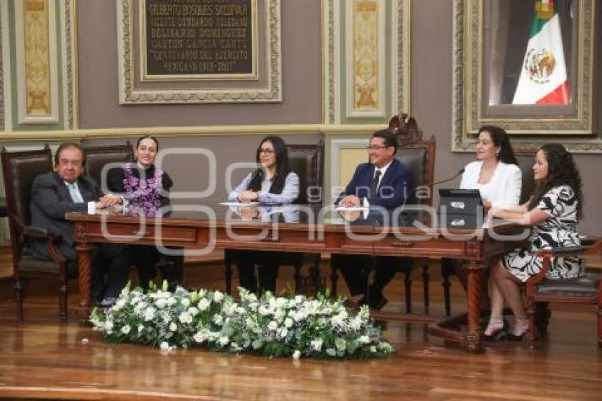 CONGRESO . FIRMA DE CONVENIO IMSS