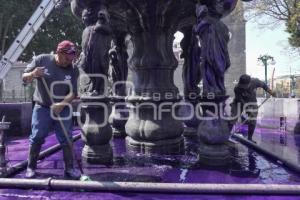 FUENTE SAN MIGUEL . LIMPIEZA 8M