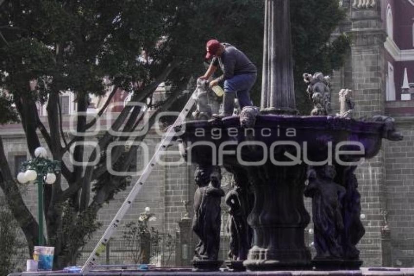 FUENTE SAN MIGUEL . LIMPIEZA 8M