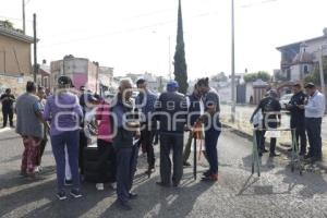 MANIFESTACIÓN . AVENIDA LAS MARGARITAS