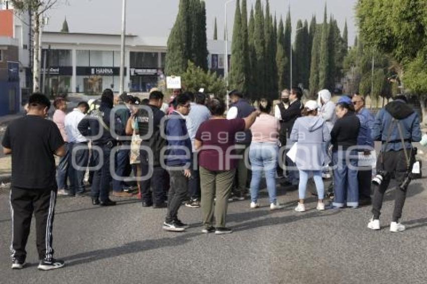 MANIFESTACIÓN . AVENIDA LAS MARGARITAS