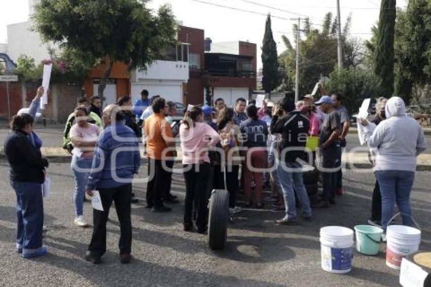 MANIFESTACIÓN . AVENIDA LAS MARGARITAS