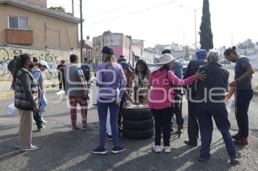 MANIFESTACIÓN . AVENIDA LAS MARGARITAS