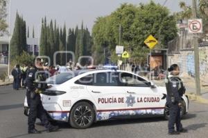 MANIFESTACIÓN . AVENIDA LAS MARGARITAS