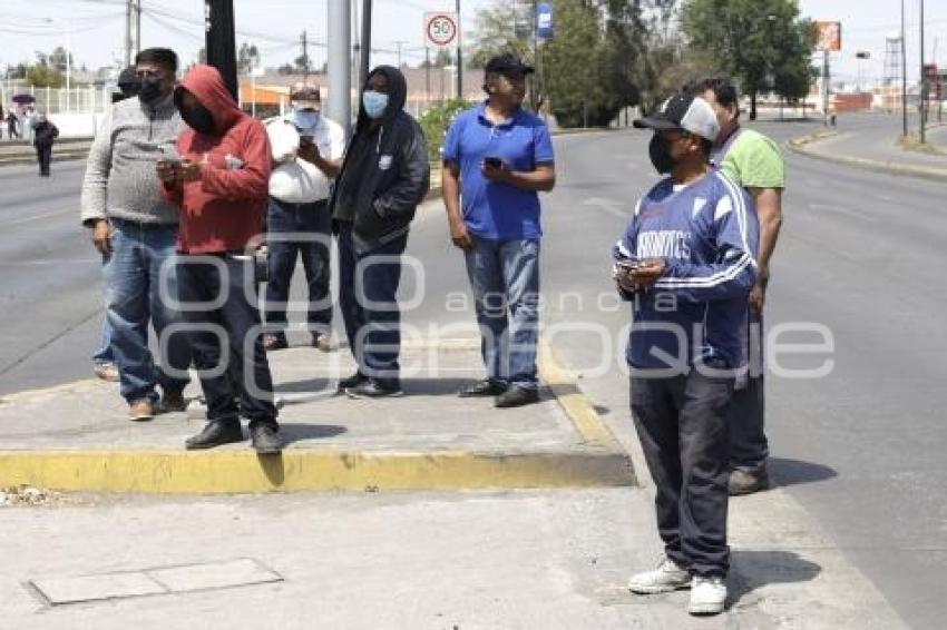 MANIFESTACIÓN MERCADO MORELOS