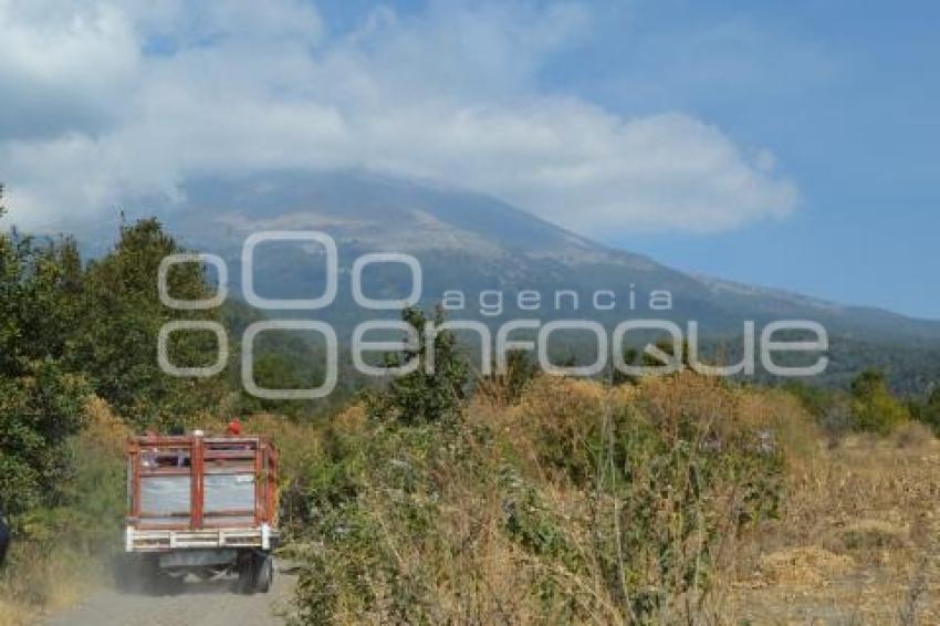 VOLCÁN POPOCATÉPETL . CUMPLEAÑOS