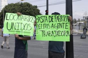 MANIFESTACIÓN MERCADO MORELOS