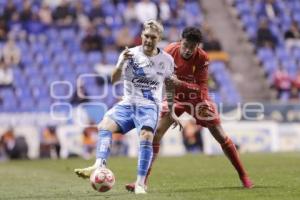 FÚTBOL . CLUB PUEBLA VS NECAXA