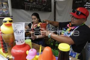 SAN PEDRO CHOLULA .  FERIA NACIONAL MICHELADA