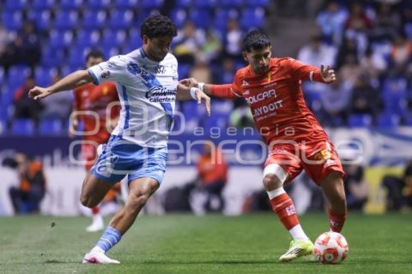 FÚTBOL . CLUB PUEBLA VS NECAXA