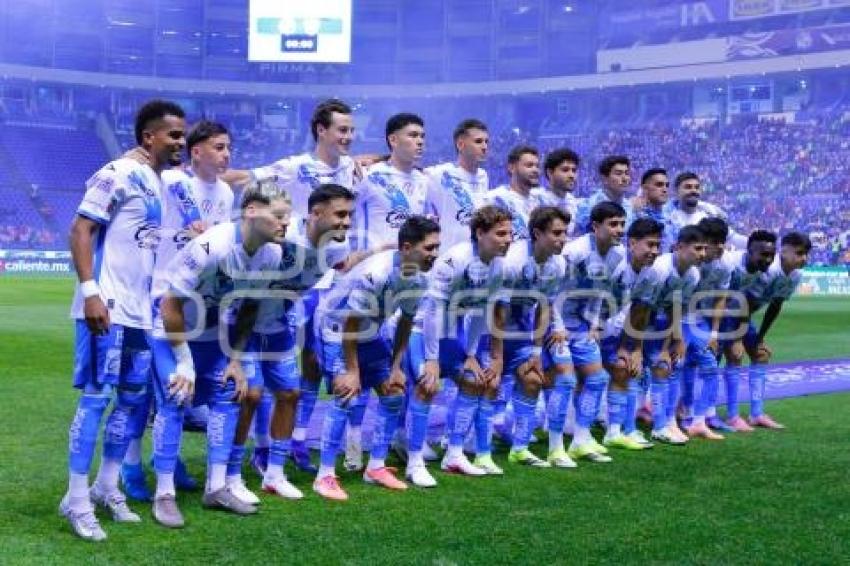 FÚTBOL . CLUB PUEBLA VS NECAXA