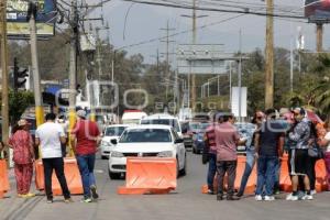 MANIFESTACIÓN . CALZADA IGNACIO ZARAGOZA