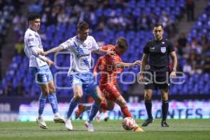 FÚTBOL . CLUB PUEBLA VS NECAXA