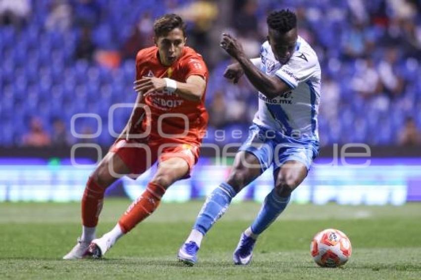 FÚTBOL . CLUB PUEBLA VS NECAXA