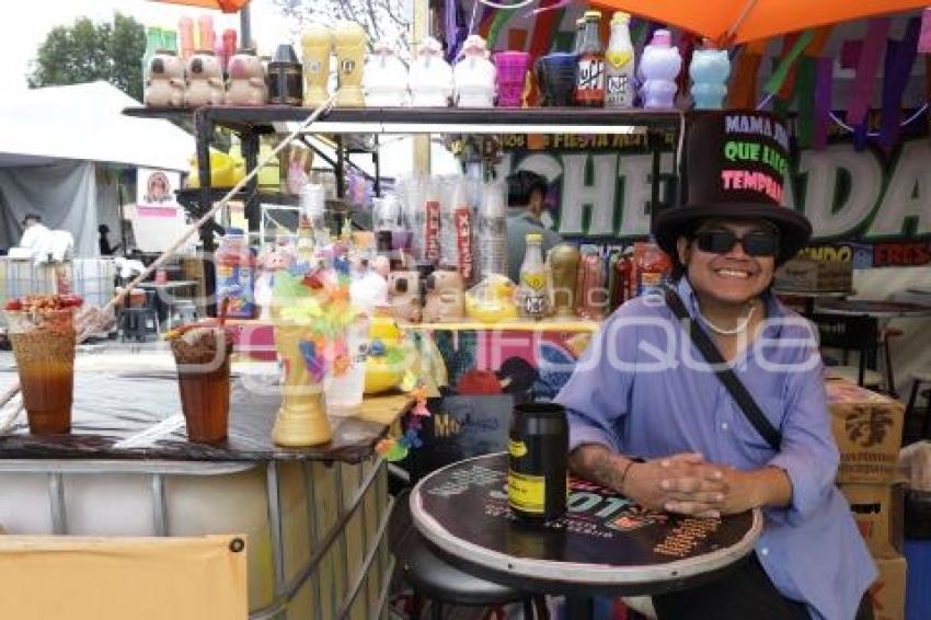 SAN PEDRO CHOLULA .  FERIA NACIONAL MICHELADA
