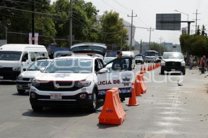 MANIFESTACIÓN . CALZADA IGNACIO ZARAGOZA