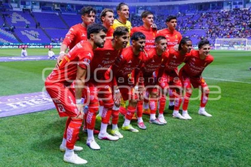 FÚTBOL . CLUB PUEBLA VS NECAXA