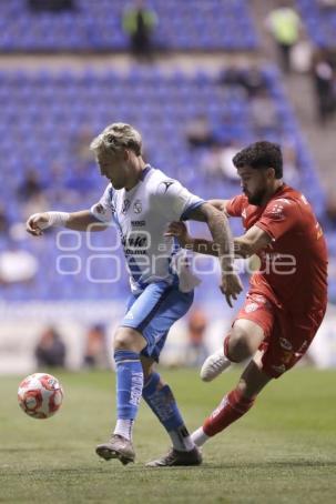 FÚTBOL . CLUB PUEBLA VS NECAXA
