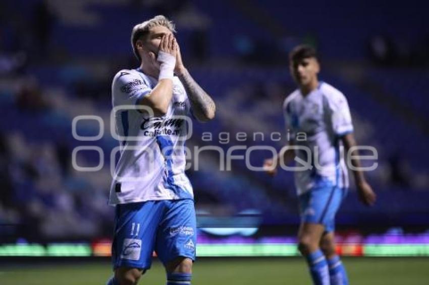 FÚTBOL . CLUB PUEBLA VS NECAXA