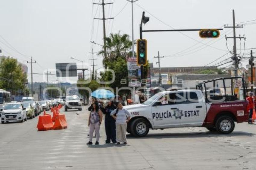 MANIFESTACIÓN . CALZADA IGNACIO ZARAGOZA