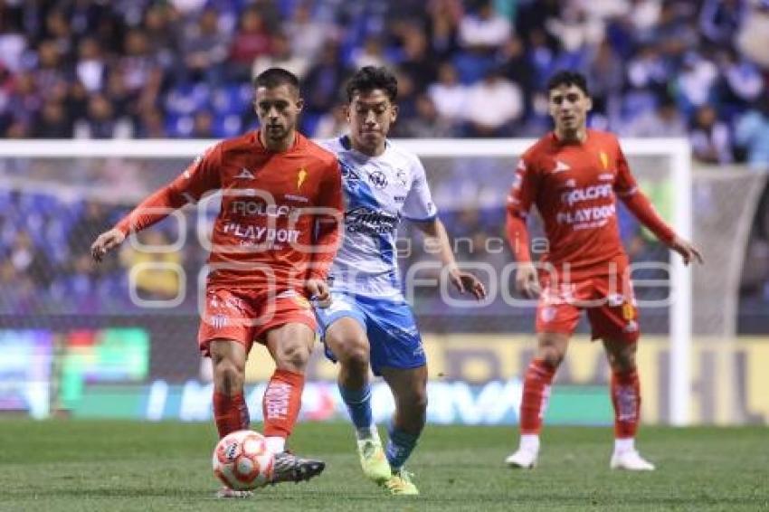 FÚTBOL . CLUB PUEBLA VS NECAXA