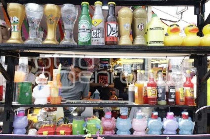 SAN PEDRO CHOLULA .  FERIA NACIONAL MICHELADA