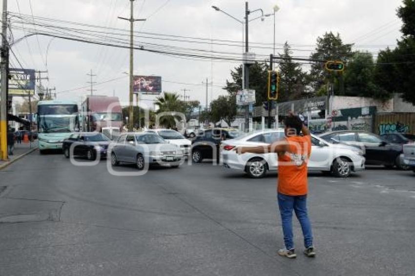MANIFESTACIÓN . CALZADA IGNACIO ZARAGOZA