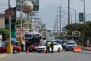 MANIFESTACIÓN . CALZADA IGNACIO ZARAGOZA