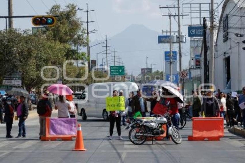 MANIFESTACIÓN . CALZADA IGNACIO ZARAGOZA
