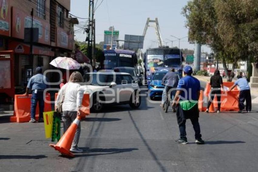 MANIFESTACIÓN . CALZADA IGNACIO ZARAGOZA
