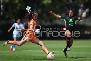 FUTBOL FEMENIL . PUEBLA VS FC JUAREZ