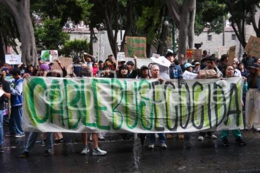 MANIFESTACIÓN . AMBIENTALISTAS