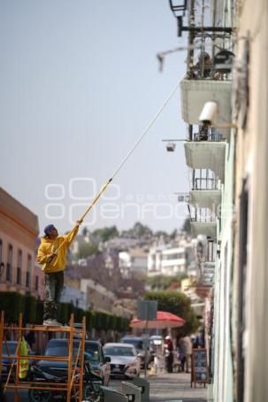 TLAXCALA . MANTENIMIENTO A MUSEO