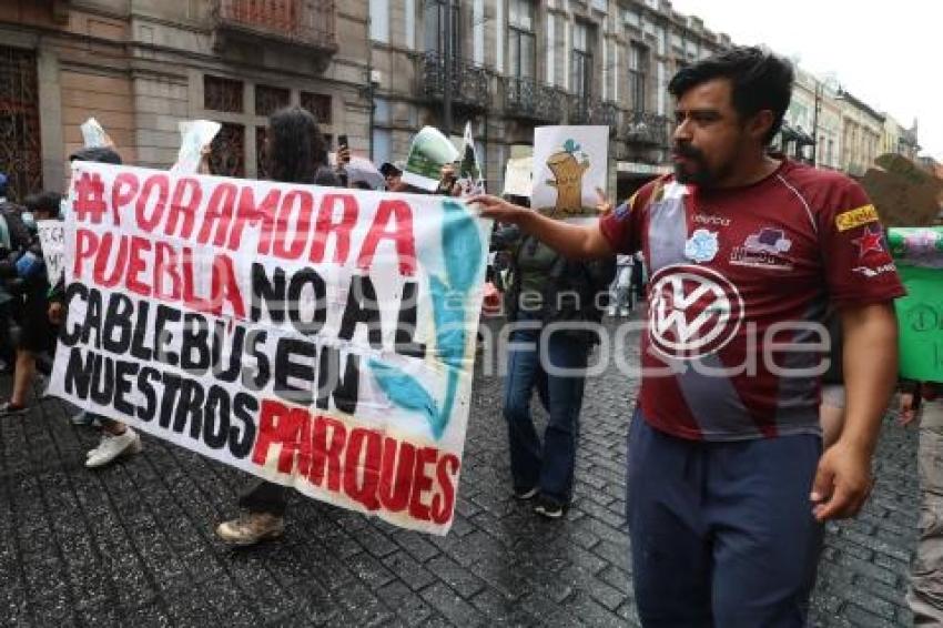 MANIFESTACIÓN . AMBIENTALISTAS