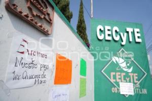 TLAXCALA . MANIFESTACIÓN DOCENTES CECYTE