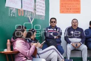 TLAXCALA . MANIFESTACIÓN DOCENTES CECYTE