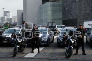 GOBIERNO ESTATAL . ENTREGA VEHÍCULOS DE SEGURIDAD