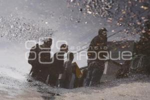 TLAXCALA . MANIFESTACIÓN DOCENTES CECYTE