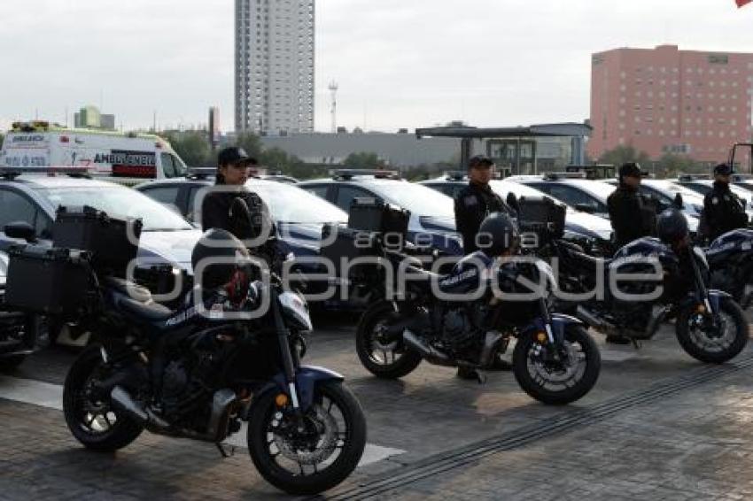 GOBIERNO ESTATAL . ENTREGA VEHÍCULOS DE SEGURIDAD