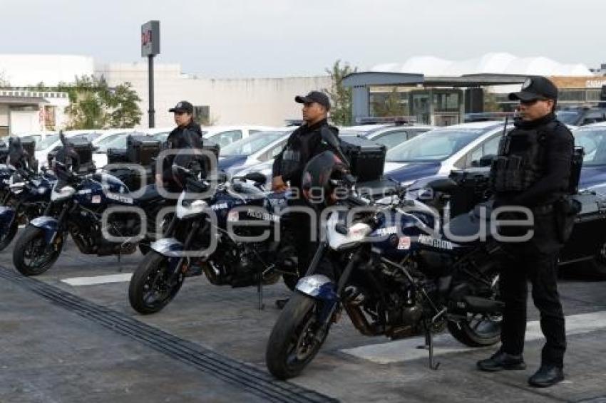 GOBIERNO ESTATAL . ENTREGA VEHÍCULOS DE SEGURIDAD