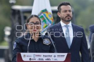 GOBIERNO ESTATAL . ENTREGA VEHÍCULOS DE SEGURIDAD