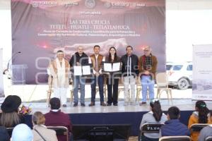 TLAXCALA . SITIO ARQUEOLÓGICO TETETL - HUATLI