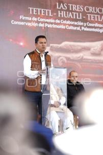 TLAXCALA . SITIO ARQUEOLÓGICO TETETL - HUATLI