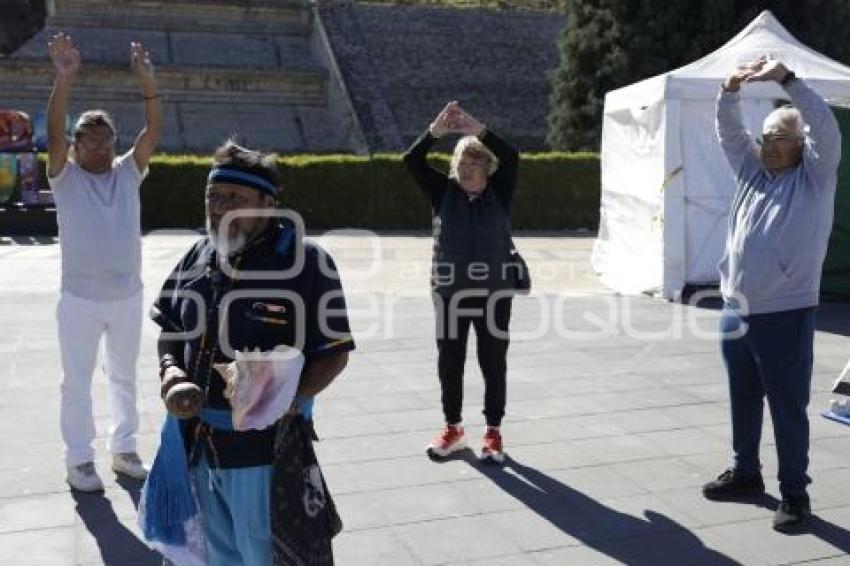 SAN PEDRO CHOLULA . EQUINOCCIO DE PRIMAVERA