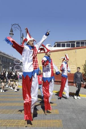 SAN PEDRO CHOLULA . DESFILE DE PRIMAVERA