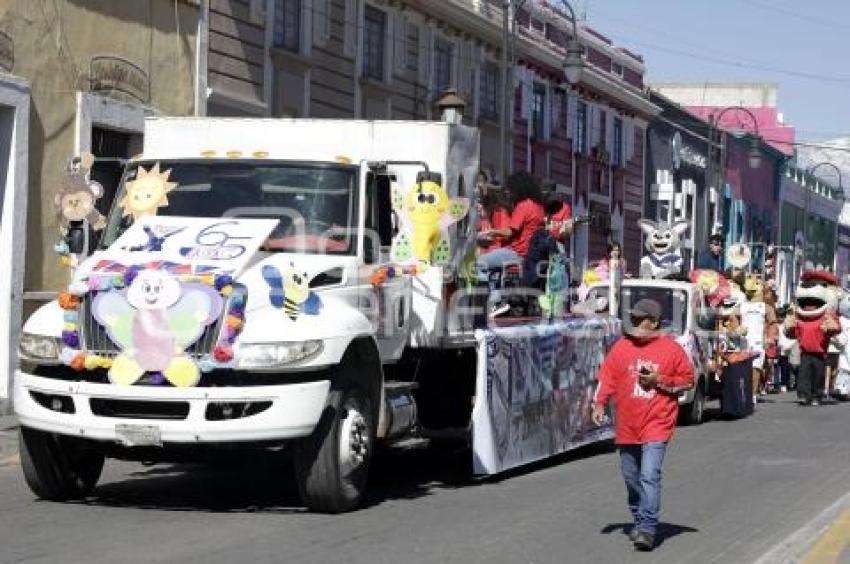 SAN PEDRO CHOLULA . DESFILE DE PRIMAVERA