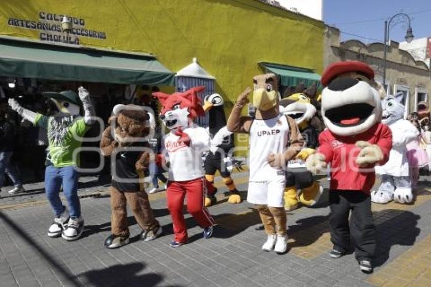 SAN PEDRO CHOLULA . DESFILE DE PRIMAVERA