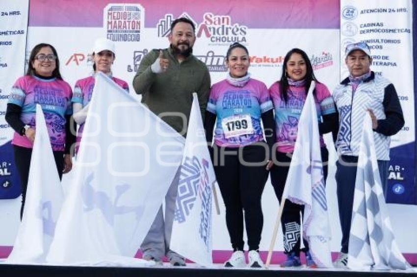 SAN ANDRÉS CHOLULA . MEDIO MARATÓN