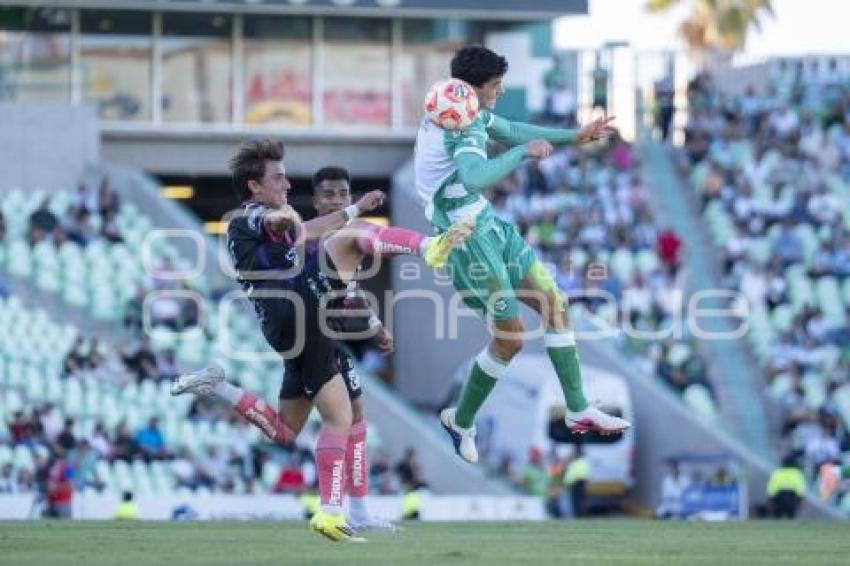 FÚTBOL . SANTOS VS CLUB PUEBLA