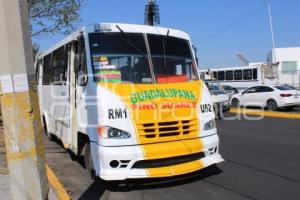 TRANSPORTE PÚBLICO . CHOQUE